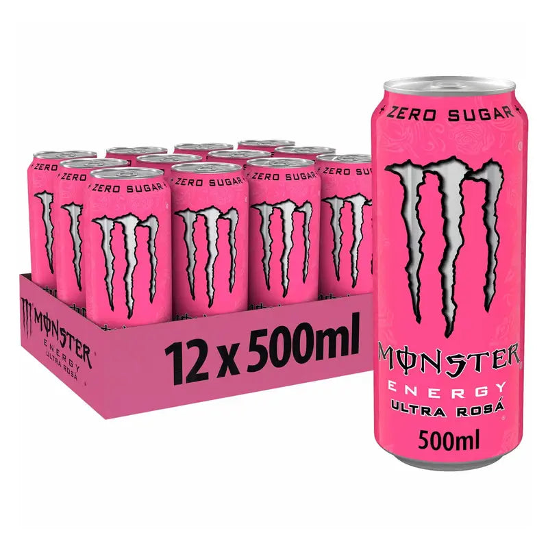 Monster Energy Ultra Rosa 12 x 500ml