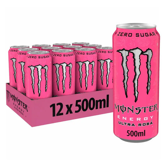 Monster Energy Ultra Rosa 12 x 500ml